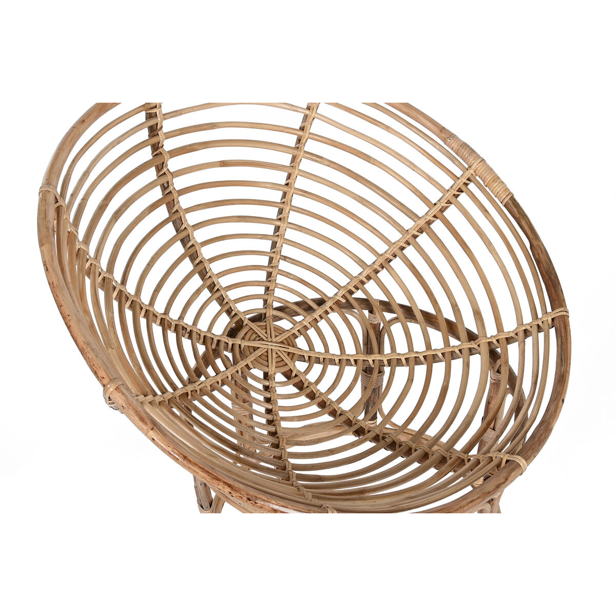 Tuinstoel Home ESPRIT Bambu Rotim 91 x 65 x 81 cm